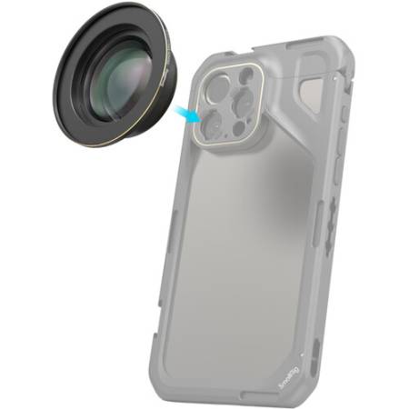 Smallrig 4588 - obiektyw makro 75 mm do smartfonów, mocowanie T-mount_3